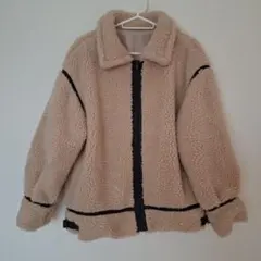 ボアジャケット 黒