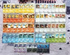 ポケモンカード イーブイ進化系 ブイズCHR 各10枚 合計40枚セット
