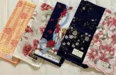 新品未使用 ハンカチセット ブランド レディースハンカチ