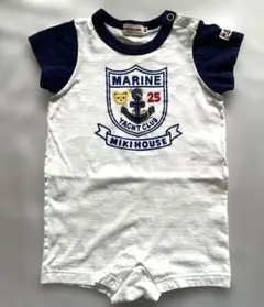 Miki House ロンパース 80 MARINE