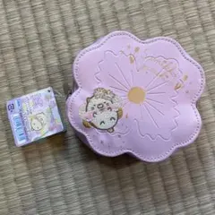 すみっコぐらし　ねこ　お花のかたちのコインケース