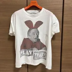 ツインピークス希少TシャツLヴィンテージ　プレイボーイBLACK WEIRDOS