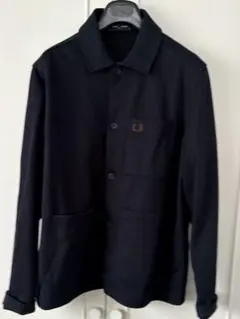 FRED PERRY カバーオール Mサイズ ネイビーブラック Classic Crew Neck Jumper(S 198：BLACK): | FRED PERRY JAPAN