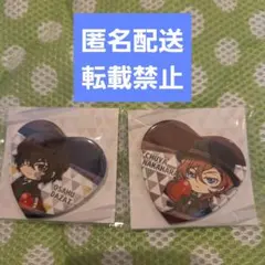 文豪ストレイドッグス 文スト アニメイトカフェ 缶バッジ 太宰＆中原