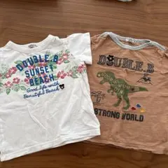 ミキハウス　ダブルビー　半袖　Tシャツ