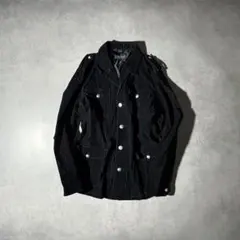 y2k archive black jacket grunge お兄系 LL