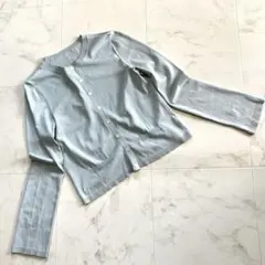 FOXEY カーディガン ミント 38 訳あり 春 ニット