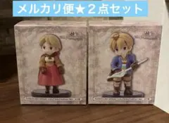★ファイナルファンタジータクティクス　 ミニチュアフィギュア　２点セット