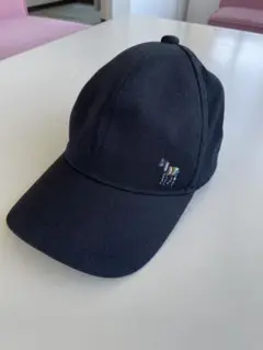 ’Sports Stripe Zebra’ ワンポイント ベースボール キャップ