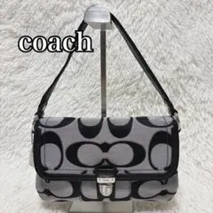 COACH Signature One Shoulder Bag y2k