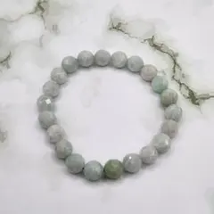 天然 ミャンマー産A貨翡翠 フルブレスレット 内径 約15cm ★ カット入り