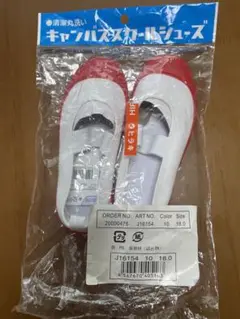 未使用新品！バレエシューズ 上靴 上履き 体育館シューズ 18.0cm
