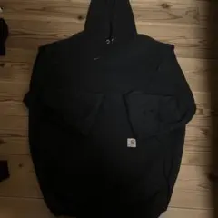 あ*な様 carhartt ブラックフーディー