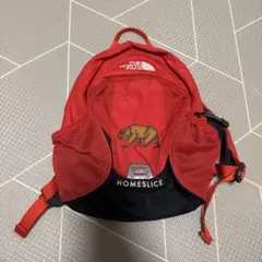The North Face リュック　くま　ノースフェイス　ベビー　レッド