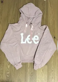 earthmusic&ecology Lee ピンククロップドパーカーショート