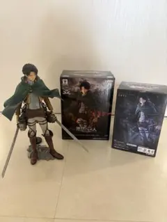 リヴァイ フィギュア 箱付き 進撃の巨人