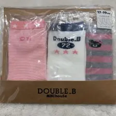 DOUBLE.B MIKI houSe ソックス３セット