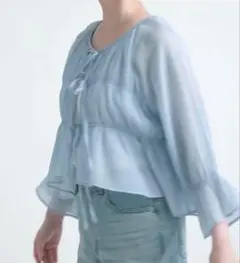 LOWRYS FARM ヨウリュウシャーリング　ショート　ブルー