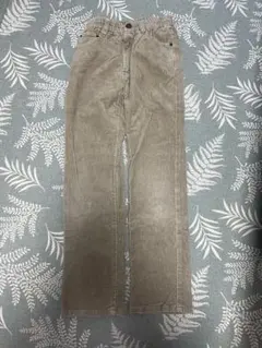 ベージュ コーデュロイ 長ズボン140サイズ