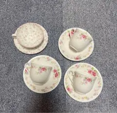 ノリタケ キューティーローズ カップ&ソーサー2客とスプーン5本 未使用品 楽天市場】ノリタケ キューティーローズ カップ＆ソーサーペア ( 電子