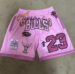 NBAファイナルズ ピンクパンツ Lサイズ 23番 JORDAN