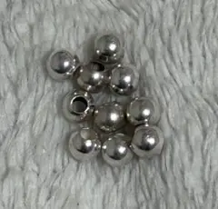 シルバー925 ビーズ10個セット 5mm