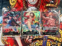 ルフィ サボ エース セブンイレブン プロモ リーダーパラレル