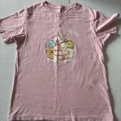 すみっコぐらし Tシャツ 150cm ピンク