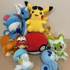 ポケモン ぬいぐるみ10個セット ピカチュウなど