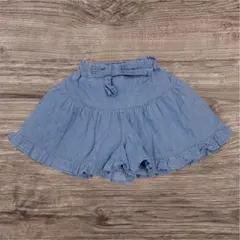 ビケットクラブ/キムラタン/100㎝♡フリル付きデニム風ショートパンツ