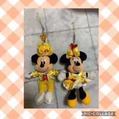 ［送料込み］ミッキーミニー30周年happiness yearストラップ
