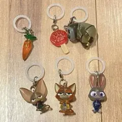 ズートピア めじるしアクセサリー 全6種 コンプリートセット