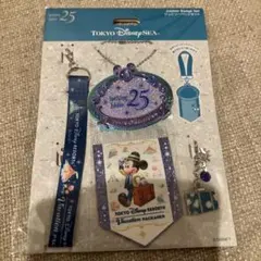 東京ディズニーシー25周年　ジュビリーバッジ　バケパ限定②スパークリングジュビリ