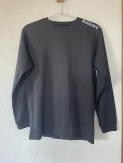 DESCENTE ブラック 長袖Tシャツ