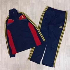 アディダス/トラックジャケット×トラックパンツ/ジャージ/セットアップ/吸汗速乾