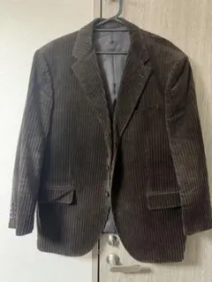 B&T CLUB コーデュロイ ジャケット 105 ブラウン 大きいサイズ