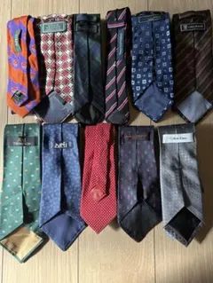 ネクタイ 11本セット 多色 デザイン