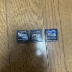 ポケットモンスター DSソフト 3本セット