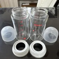 Pigeon 哺乳瓶 2本セット ガラス製　240ml
