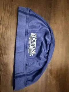 セントラルスポーツ スイムキャップ ブルー　L