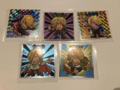 ビックリマン　ワンピースマン　サンジ5種