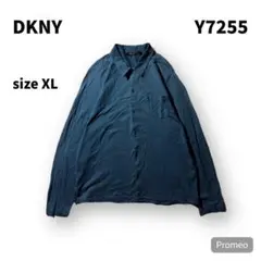 【即購入OK】DKNY 長袖シャツ　サイズXL ダークグリーン