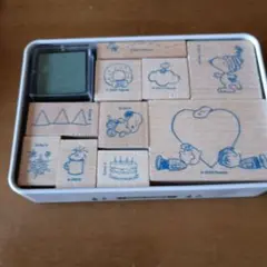 PEANUTS スヌーピー スタンプセット