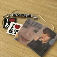 &TEAM ネームキーホルダー EJ ウィジュ