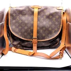 ルイヴィトン ソミュール35 ショルダーバッグ モノグラム M42254