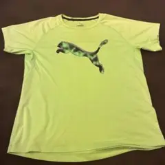 PUMA ライトグリーン シャツ