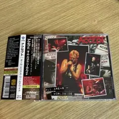 アクセプト / オール・エリアズ・ワールドワイド 日本盤帯付CD