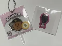 福岡ソフトバンクホークス モイネロシークレットペロペロキャンディ風キーチェーン