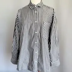 Jantzen グレーとホワイトストライプ Mサイズ