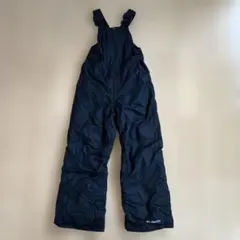 Columbia ブラック スキーオーバーオール130